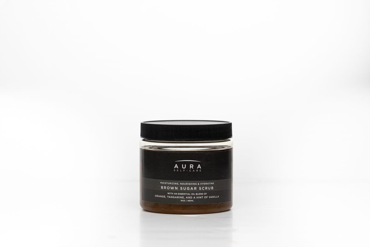 AURA - Moisturizing Brown Sugar Body Scrub