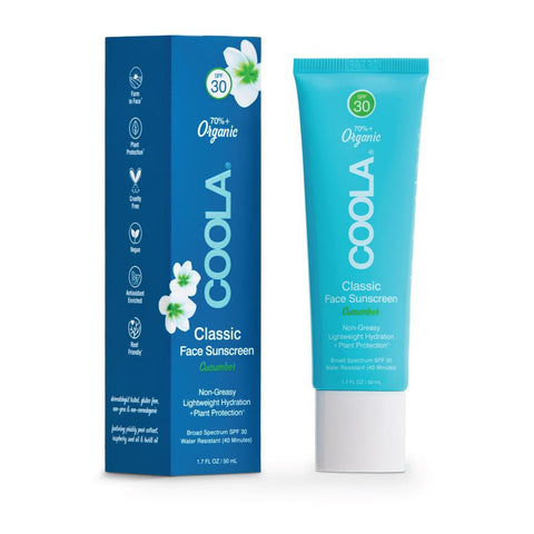 Coola Classic Face SPF 30 Cucumber Lotion