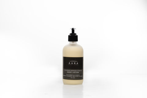 Aura hydrating all natural body lotion